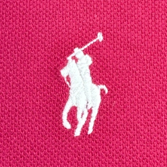 Polo Ralph Lauren Women Pink Classic Fit Short Sleeve Polo Shirt XL - Picture 2 of 6
